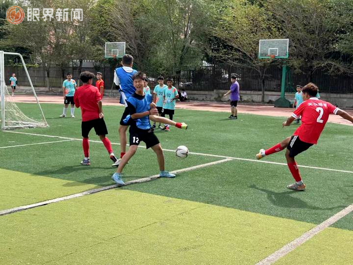 绿茵场上的激烈角逐给人留下深刻印象