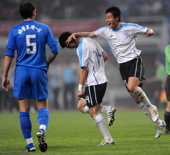 山东队客场战胜长沙队，取得宝贵一分的简单介绍