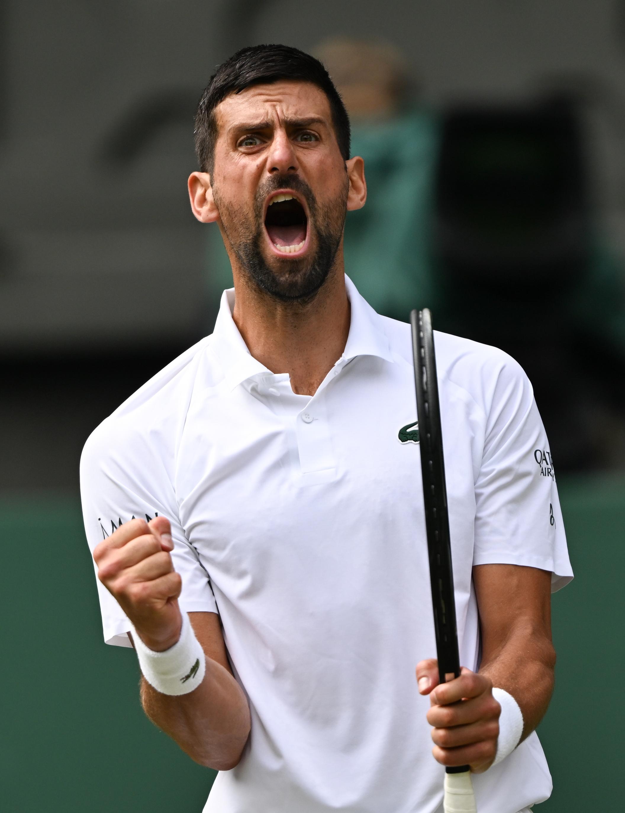 包含欧洲网球队血洗德国网球队，德约科维奇统治全场的词条